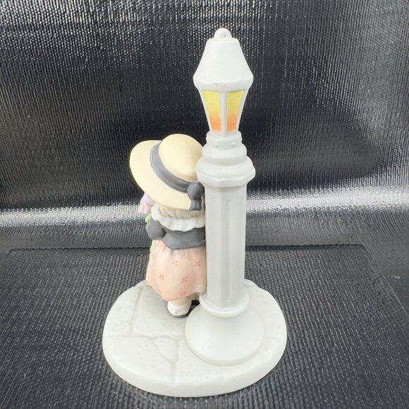 Enesco Kim Anderson Ceramic Figurine I Believe In You Lavender Is Positive 1998 - Picture 10 of 11
